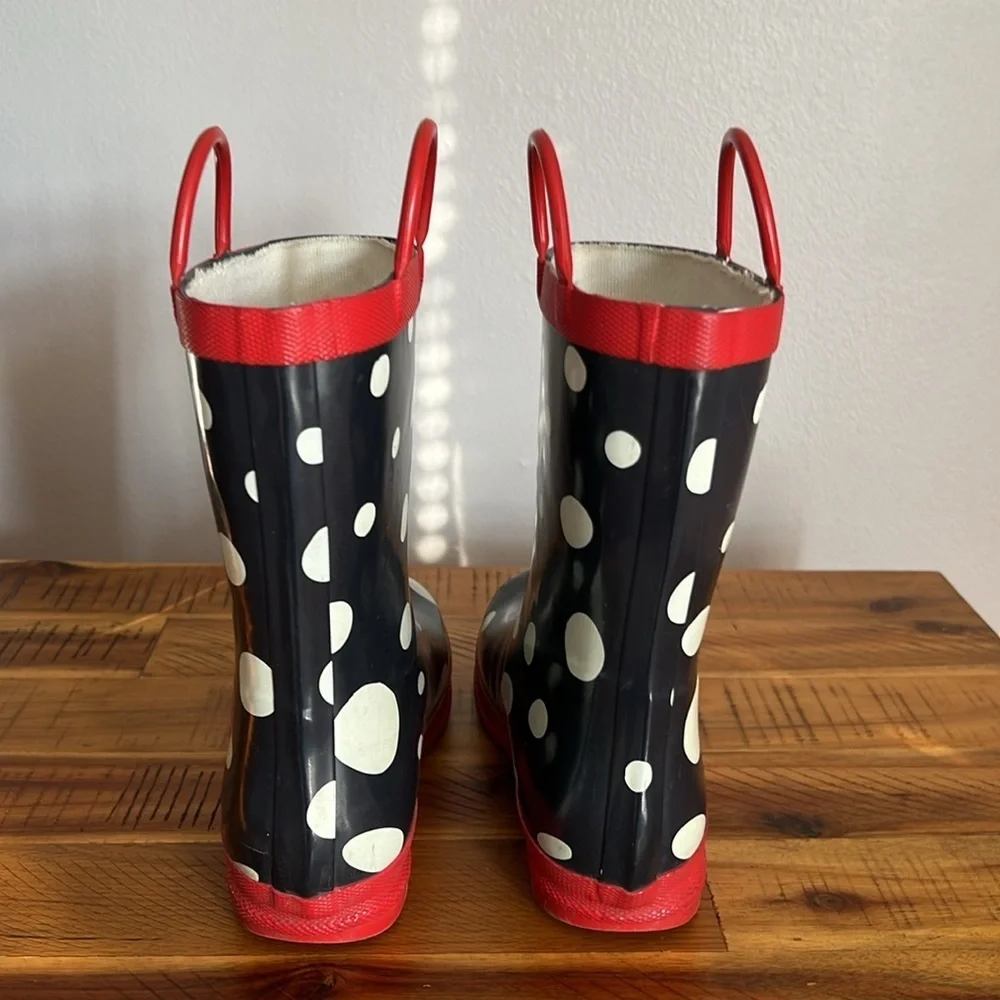 Hatley Girls Polka Dot Rain Boots